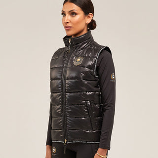 Equidae London Isabella Bomber Bodywarmer - Black