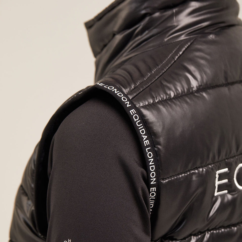 Equidae London Isabella Bomber Bodywarmer - Black