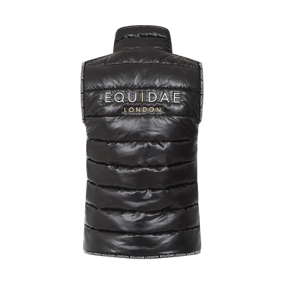 Equidae London Isabella Bomber Bodywarmer - Black