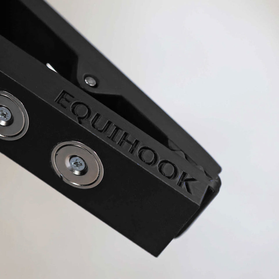 EquiHook EquiGrip Max Magnetic Yard Peg - Black