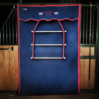 Equiport Integrated Stable Drape and Rug Rack