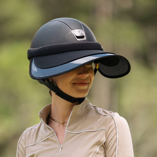 Equisk FaceHalo Visor - Black