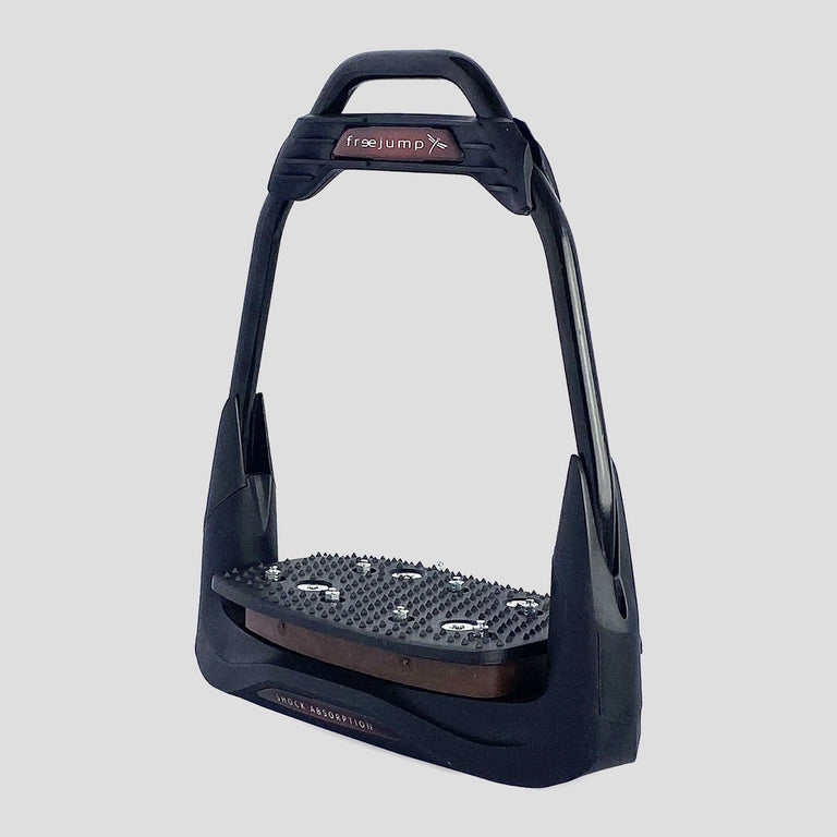 Freejump Air'S Stirrups - Full Black/Choco