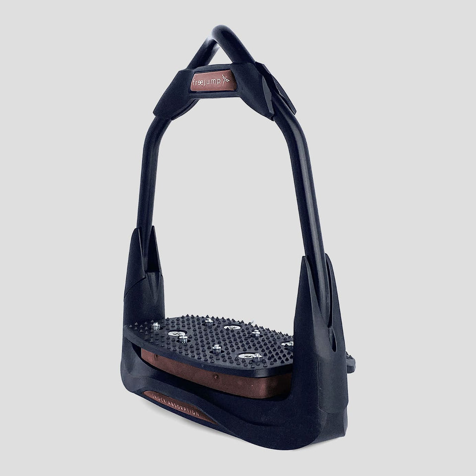 Freejump Air'S Stirrups - Full Black/Choco