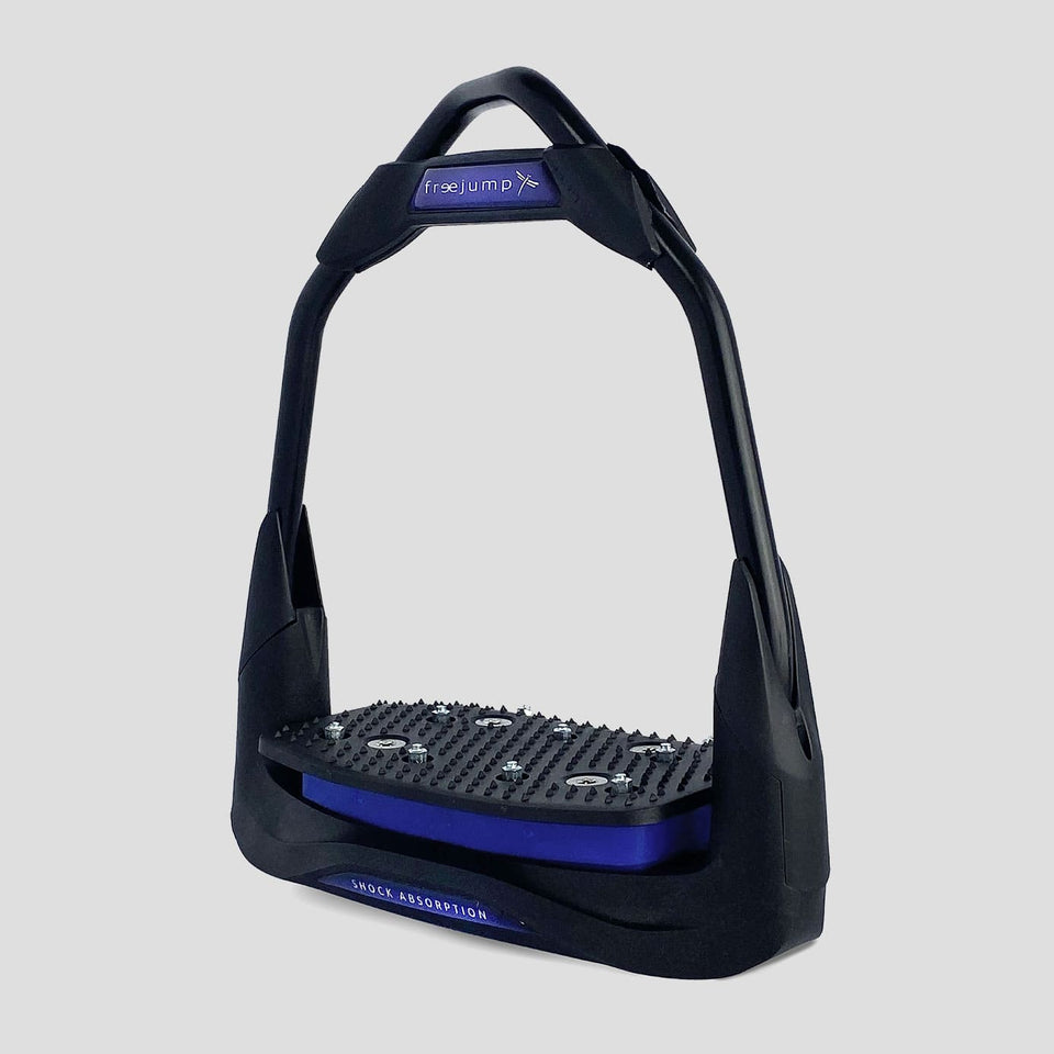 Freejump Air'S Stirrups - Full Black/Navy