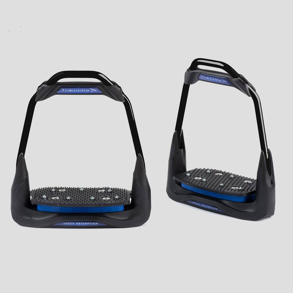 Freejump Air'S Stirrups - Full Black/Navy
