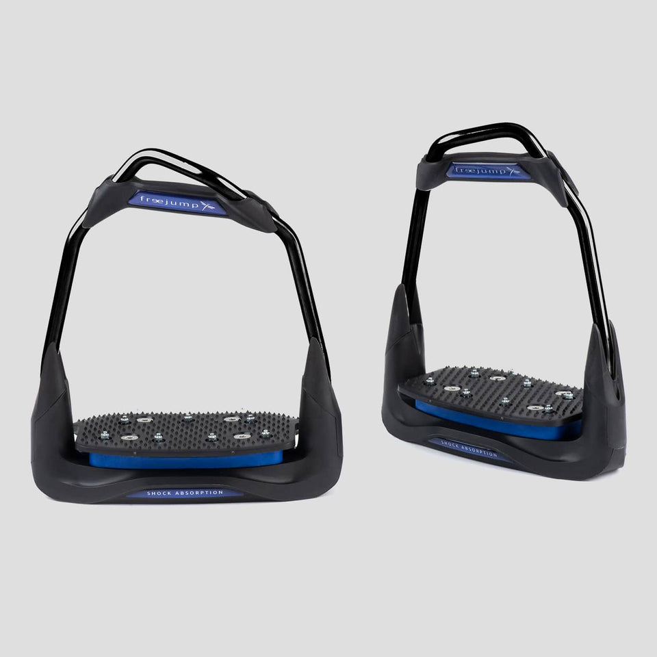 Freejump Air'S Stirrups - Full Black/Navy