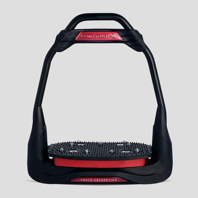 Freejump Air'S Stirrups - Full Black/Red