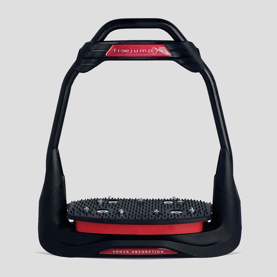 Freejump Air'S Stirrups - Full Black/Red