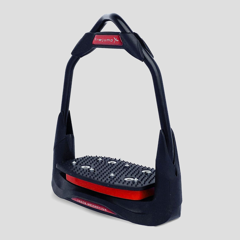 Freejump Air'S Stirrups - Full Black/Red