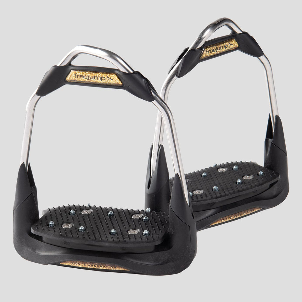 Freejump Air'S Stirrups - Gold Glitter