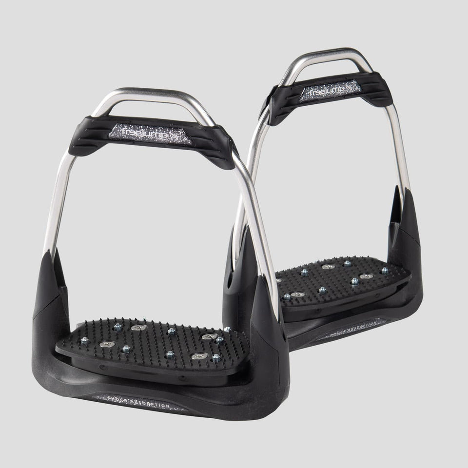 Freejump Air'S Stirrups - Silver Glitter