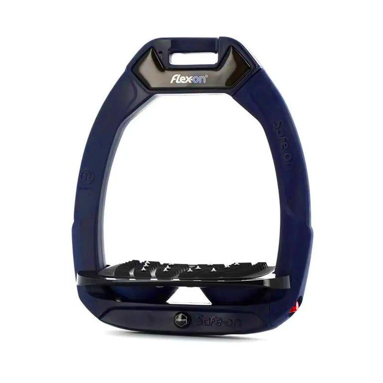 Flex-On Safe-On Stirrups - Navy/Black