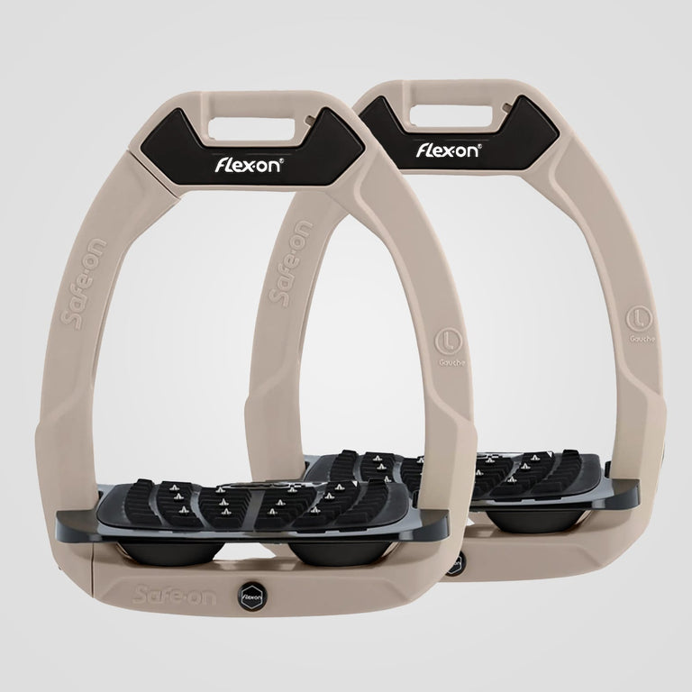 Flex-On Safe-On Stirrups - Milkshake