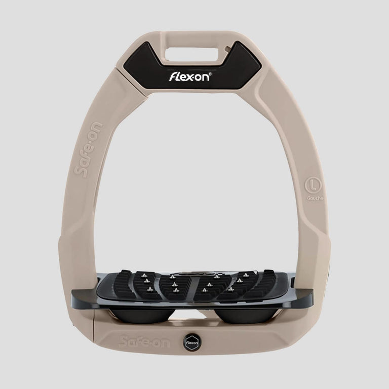Flex-On Safe-On Stirrups - Milkshake
