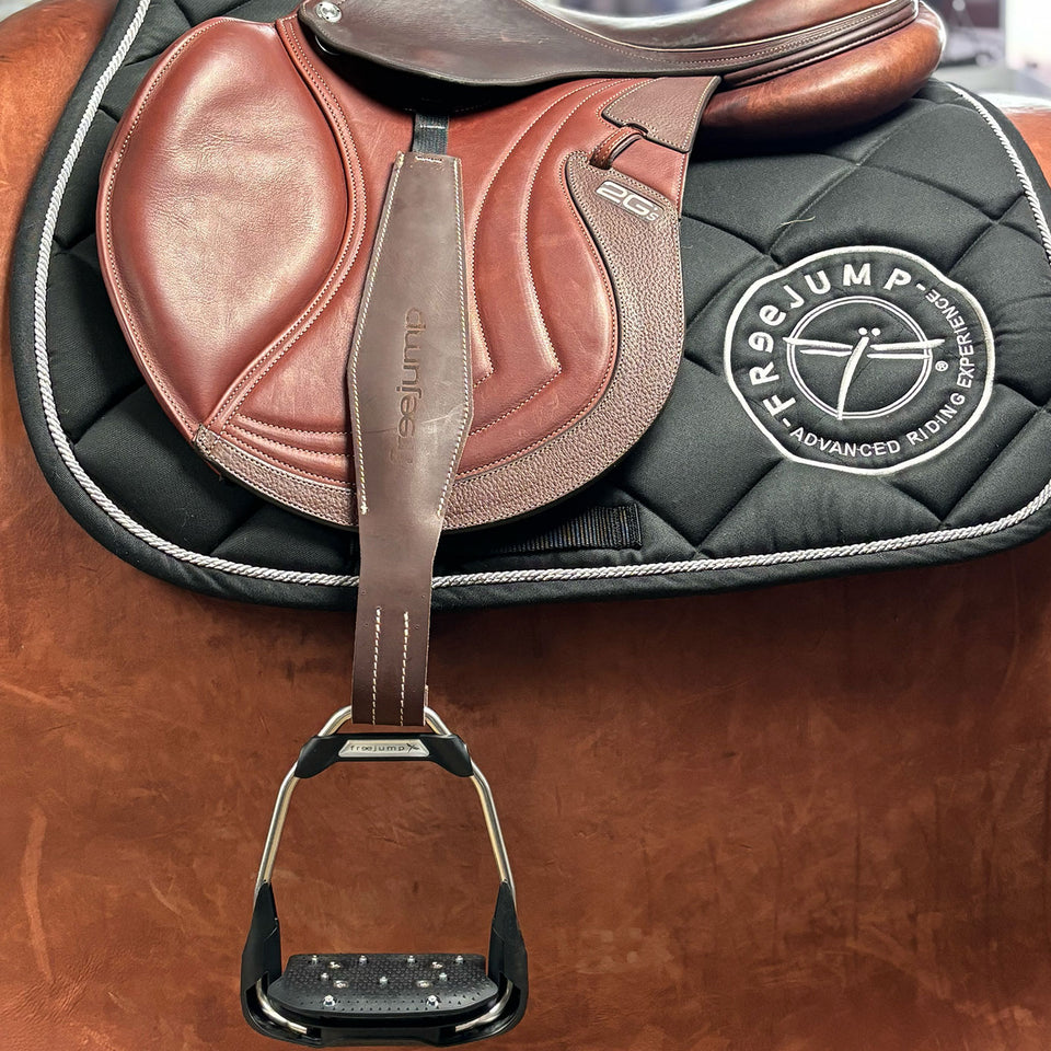 Freejump 4x6 Stirrup Leathers - Brown