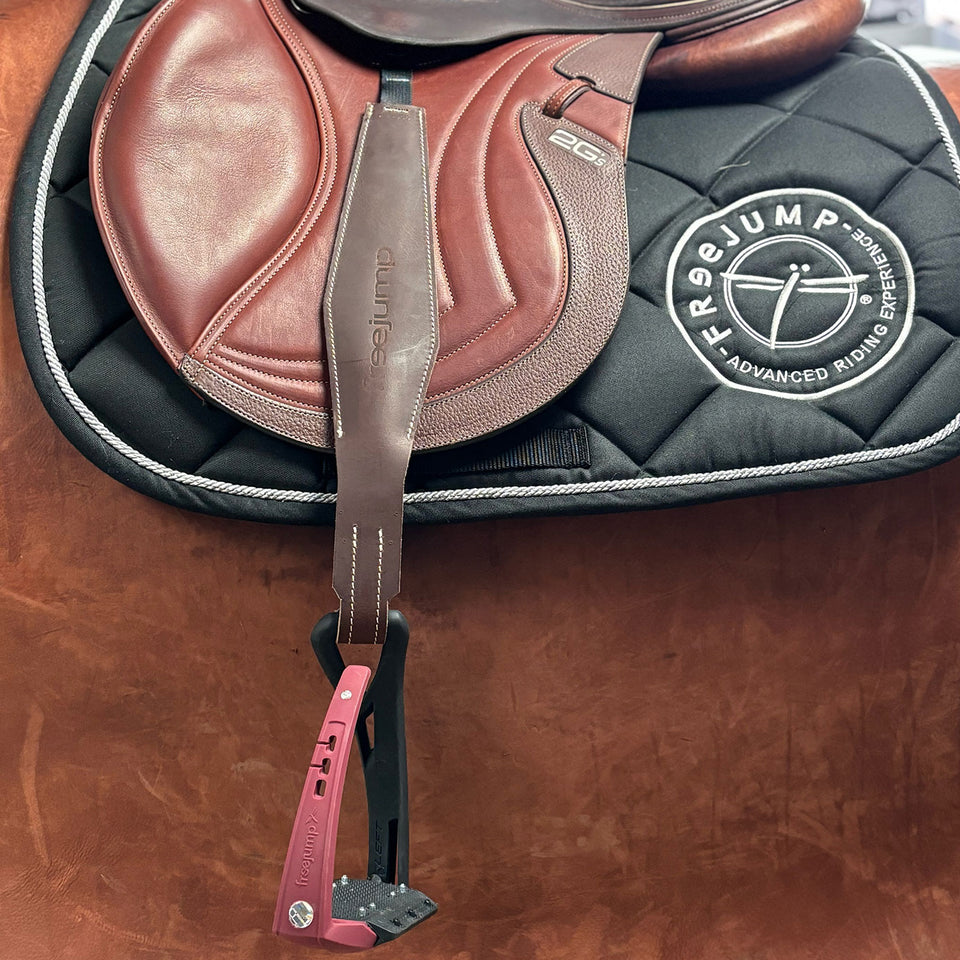 Freejump 4x6 Stirrup Leathers - Brown