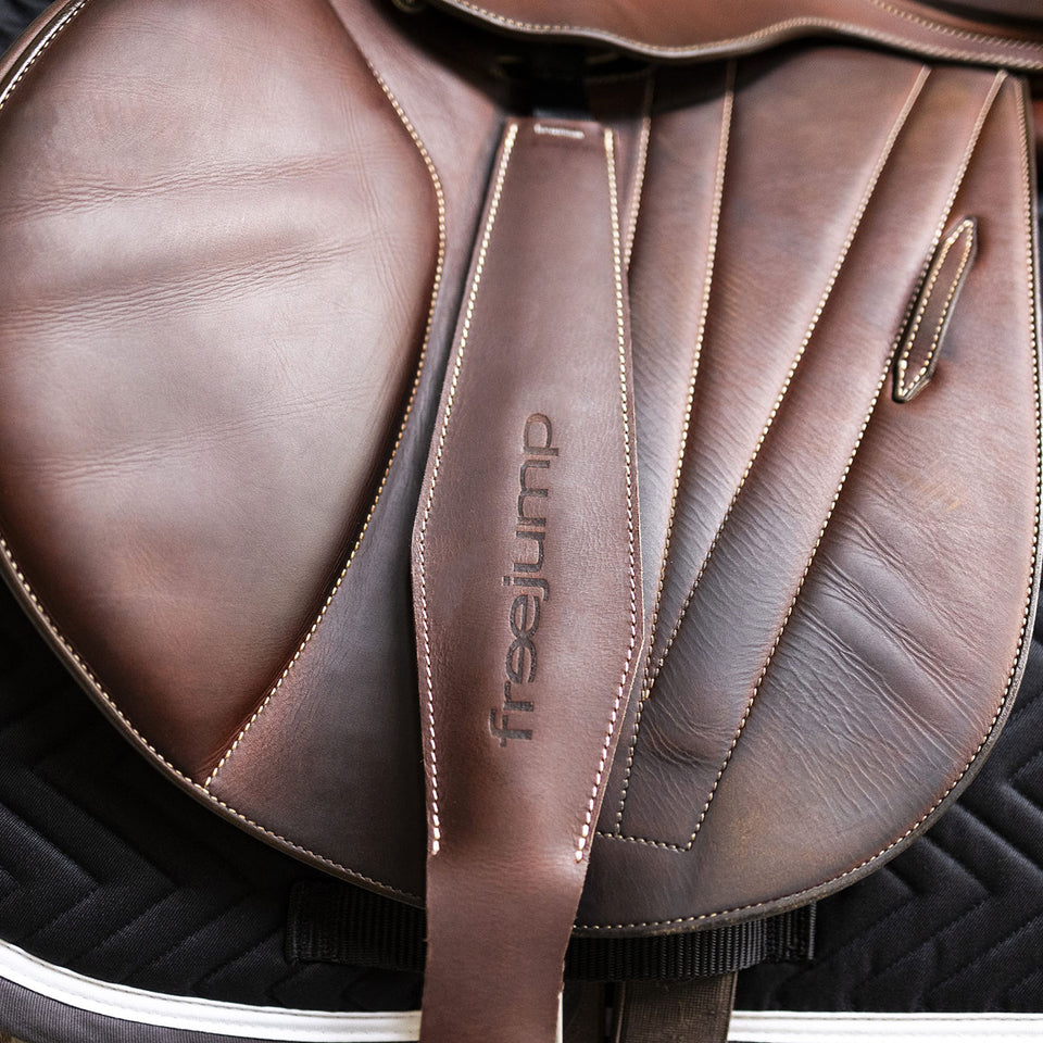 Freejump 4x6 Stirrup Leathers - Brown