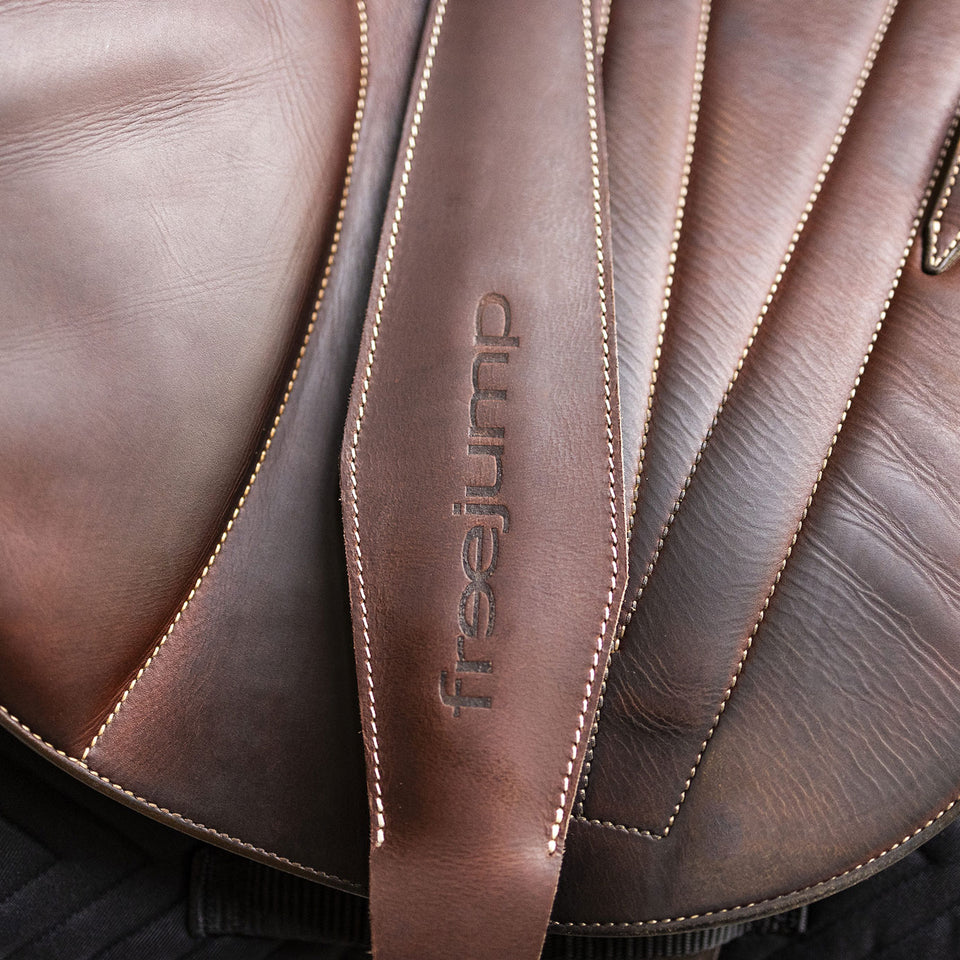 Freejump 4x6 Stirrup Leathers - Brown