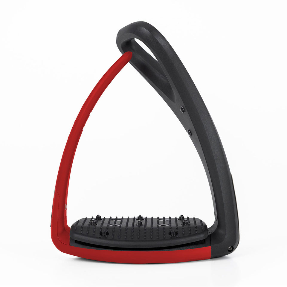 Freejump New Soft'Up Pro Stirrups - Hot Pepper Red