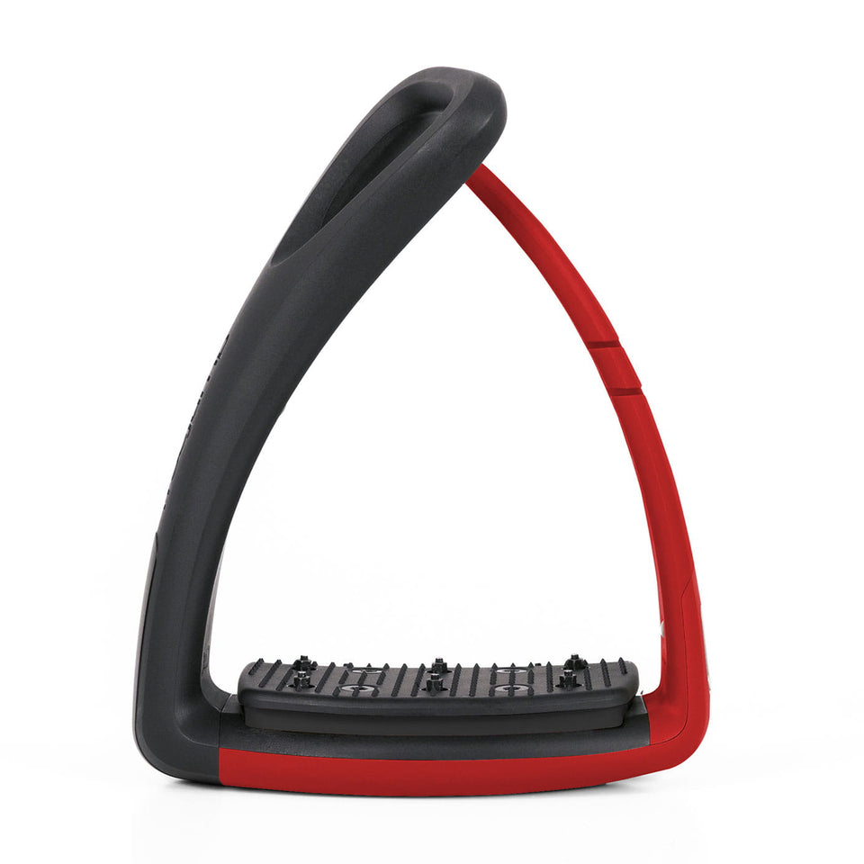 Freejump New Soft'Up Pro Stirrups - Hot Pepper Red