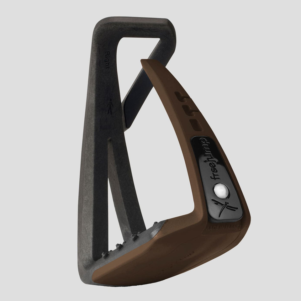 Freejump Soft'Up Lite Children's Stirrups - Choco