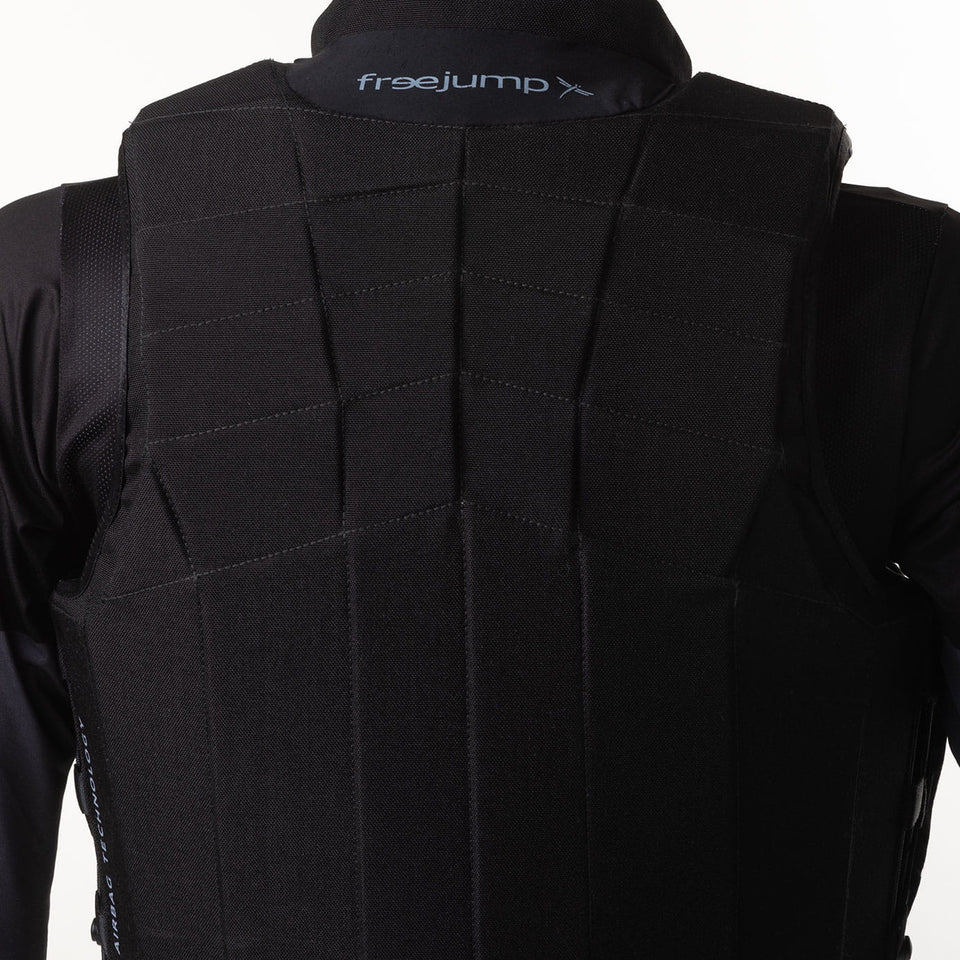 Freejump X'Air Safe Hybrid Air Vest and Body Protector - Black
