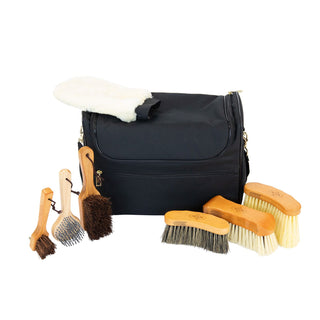 Grooming Deluxe Grooming Bag Set - Black