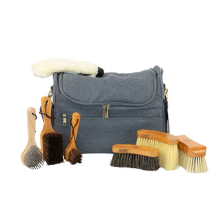 Grooming Deluxe Grooming Bag Set - Grey