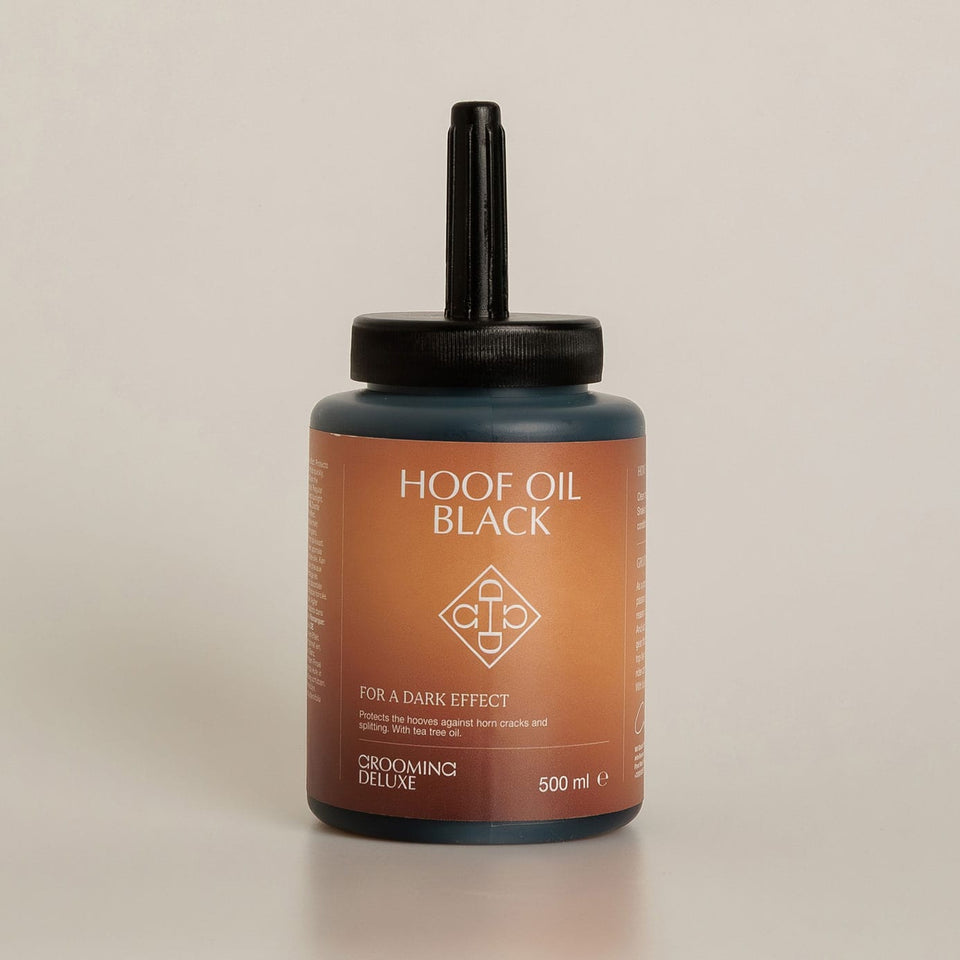 Grooming Deluxe Hoof Oil Shine - Black 500ml
