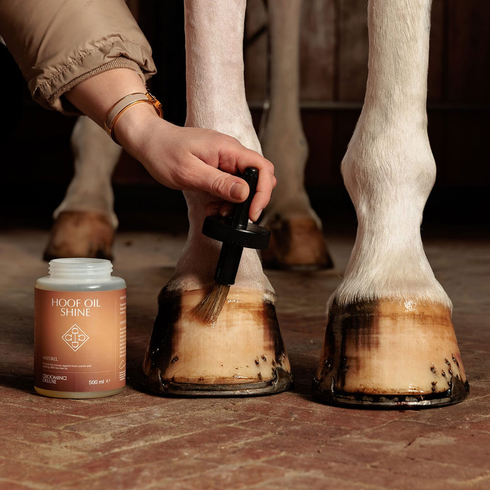 Grooming Deluxe Hoof Oil Shine - Natural 500ml