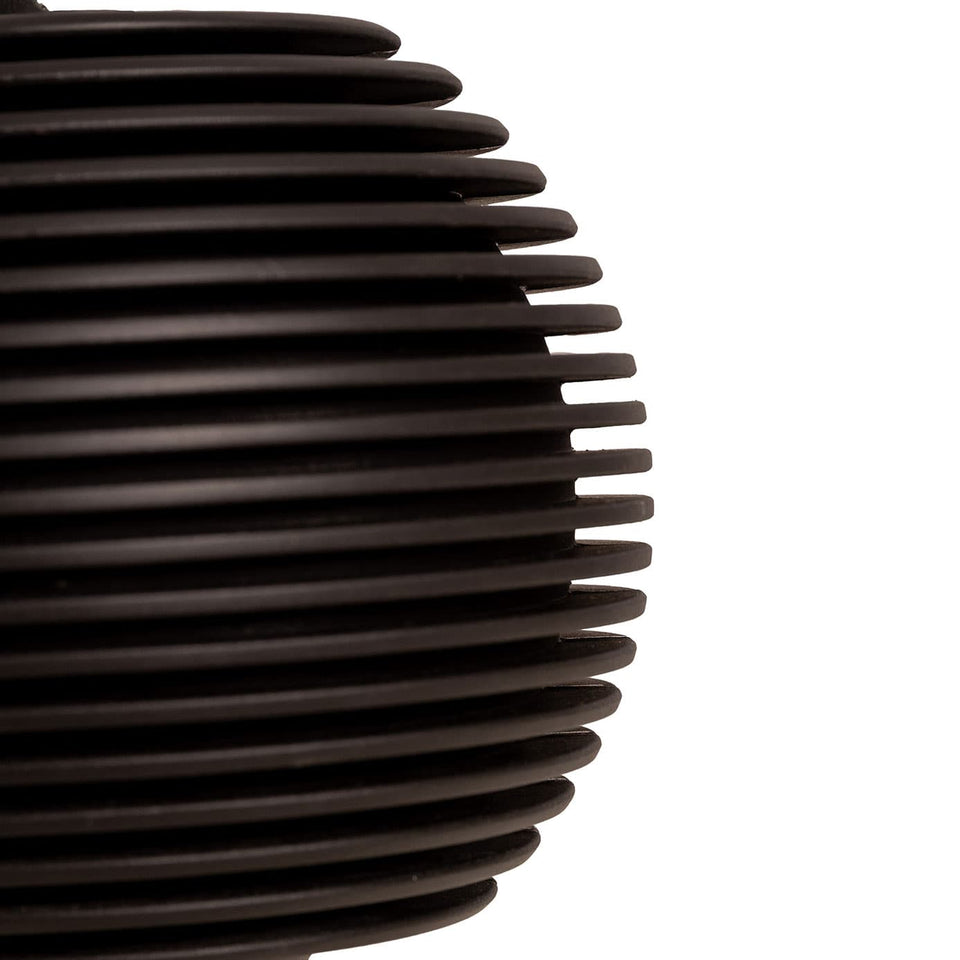 Grooming Deluxe Rubber Ball Pro Lead and Wall Protector - Black