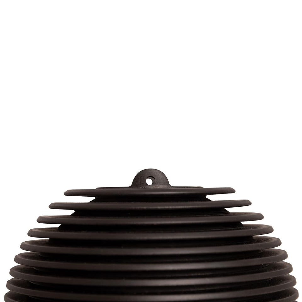 Grooming Deluxe Rubber Ball Pro Lead and Wall Protector - Black