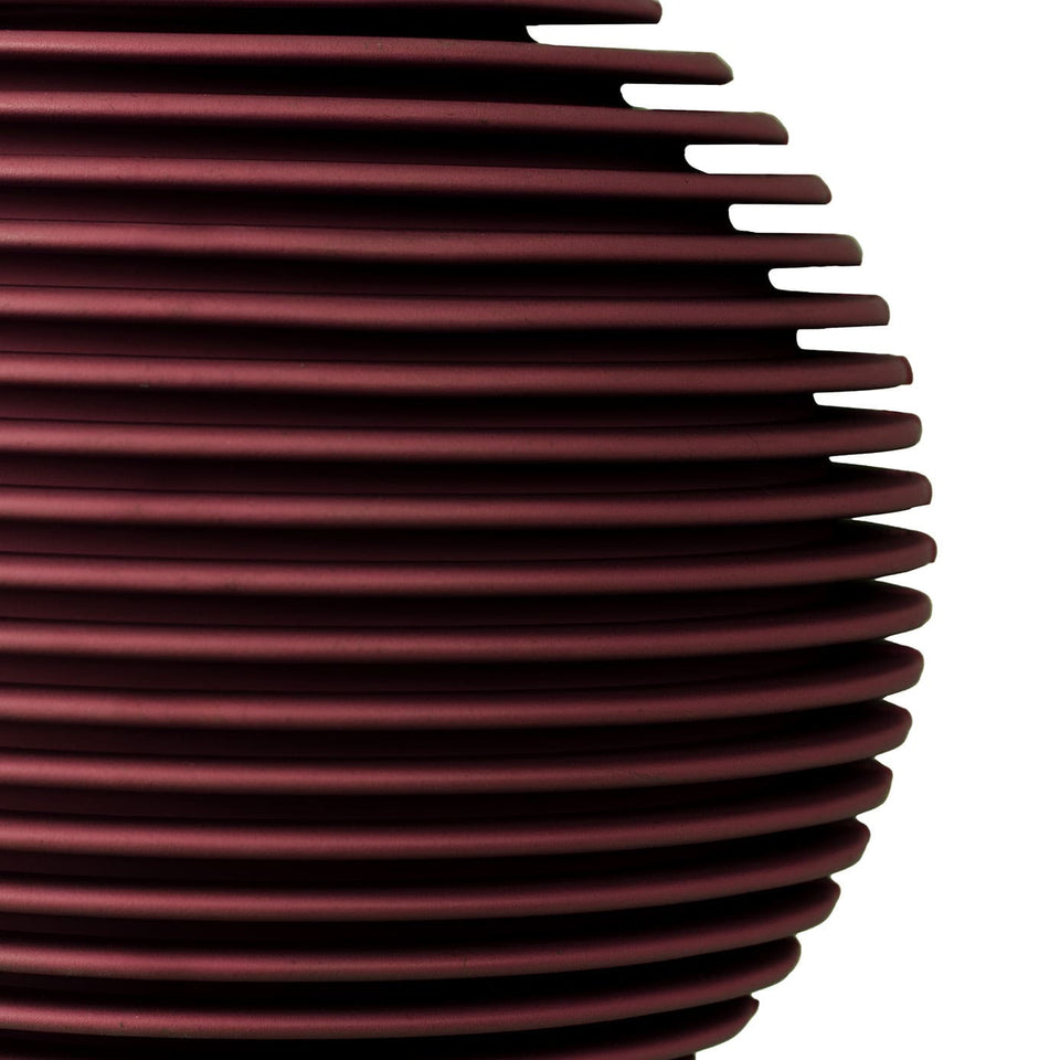 Grooming Deluxe Rubber Ball Pro Lead and Wall Protector - Bordeaux