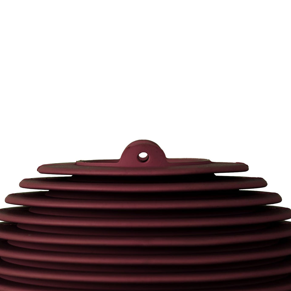 Grooming Deluxe Rubber Ball Pro Lead and Wall Protector - Bordeaux