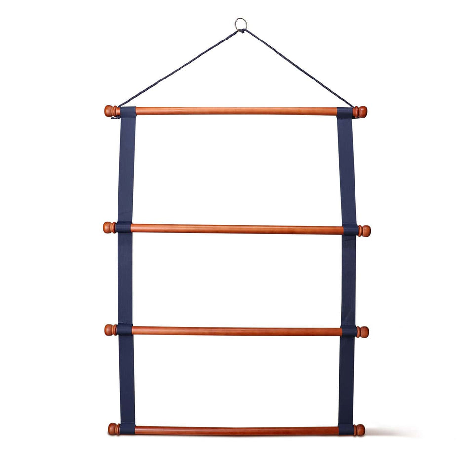 Grooming Deluxe Saddle Pad Holder Luxe - Navy