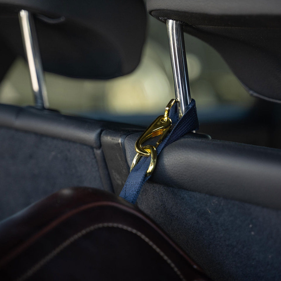 Grooming Deluxe Saddle T Hanger - Navy