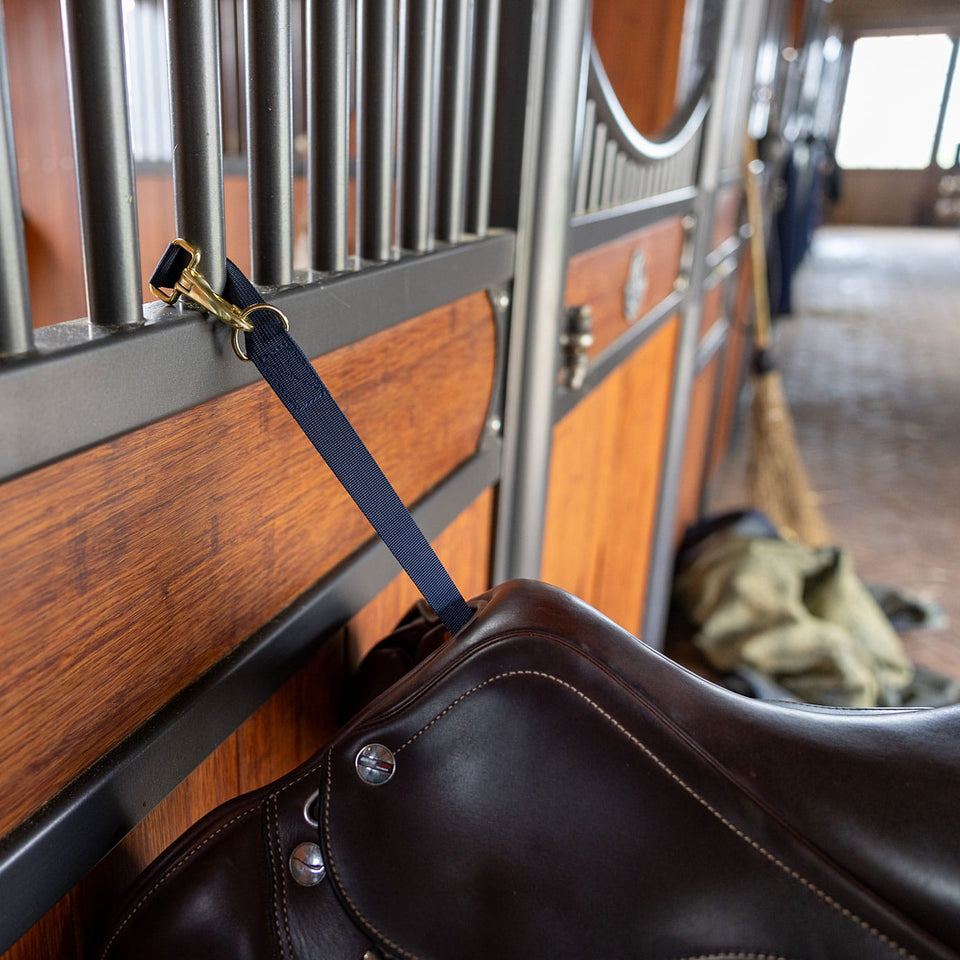 Grooming Deluxe Saddle T Hanger - Navy