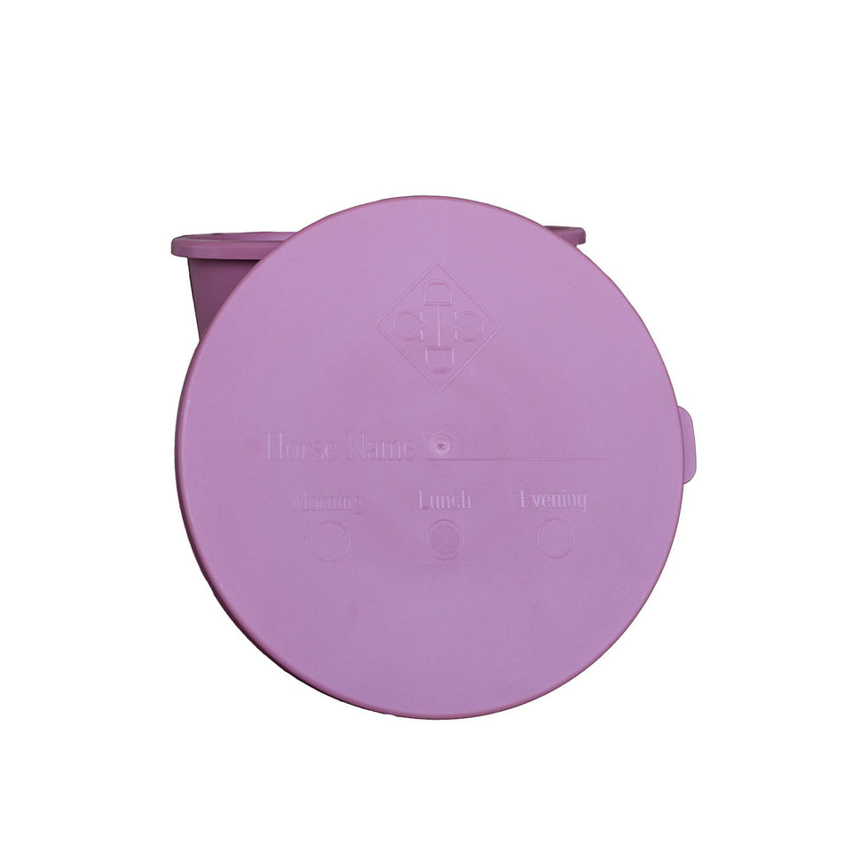 Grooming Deluxe Bucket with Lid 5L - Old Rose