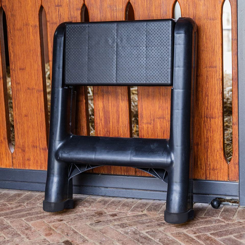 Grooming Deluxe Foldable Steps 58cm - Black