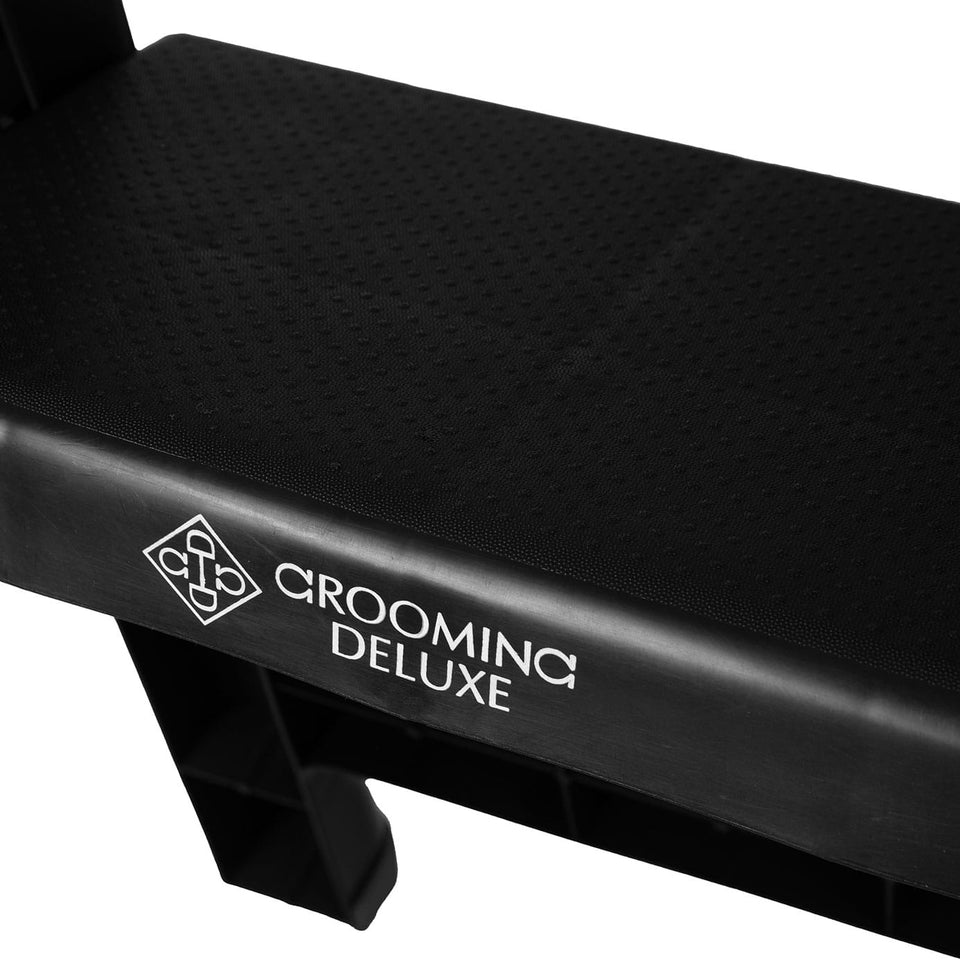 Grooming Deluxe Foldable Steps 58cm - Black