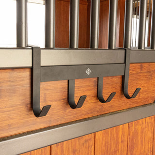 Grooming Deluxe Metal Bridle Rack with Four Hooks
