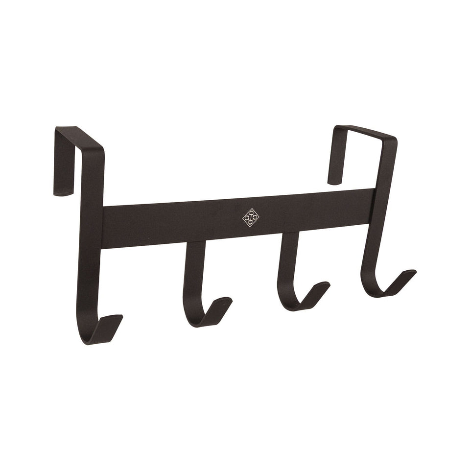 Grooming Deluxe Metal Bridle Rack with Four Hooks
