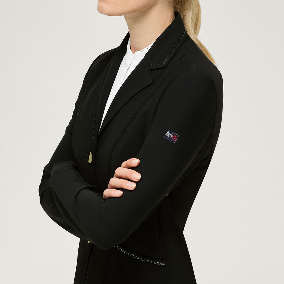 Tommy Hilfiger Costa Rhinestone Show Jacket - Black