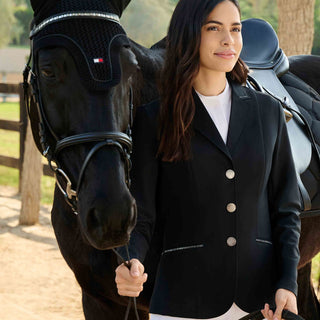 Tommy Hilfiger Costa Rhinestone Show Jacket - Black