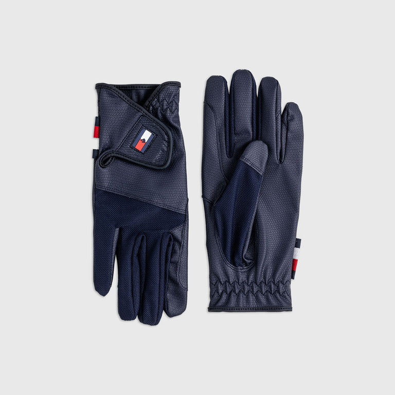 Tommy Hilfiger Duke Riding Gloves - Desert Sky