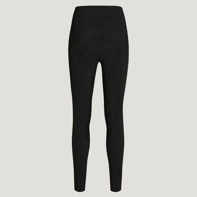 Tommy Hilfiger Elmira Rhinestone Full Grip Leggings - Black