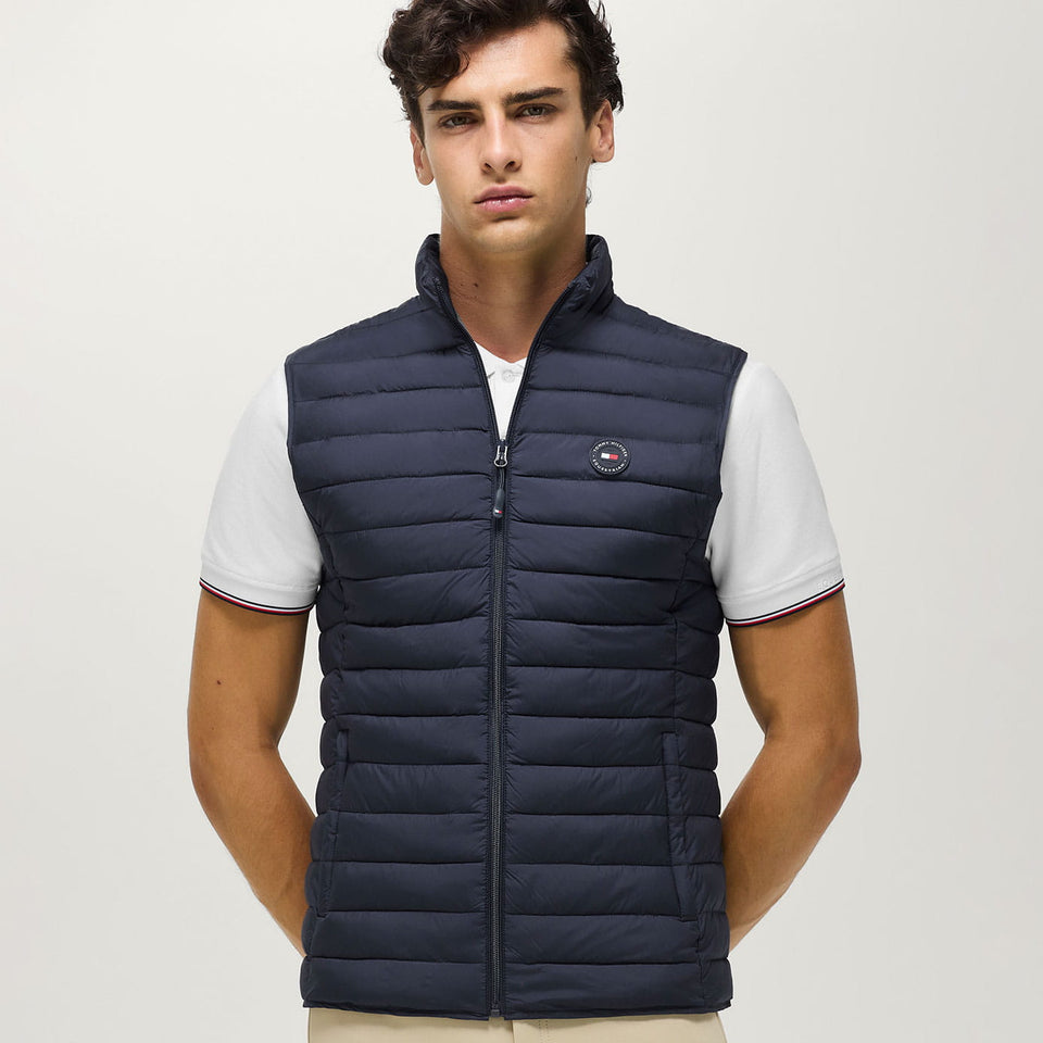 Tommy Hilfiger Men's Montero Quilted Gilet - Desert Sky
