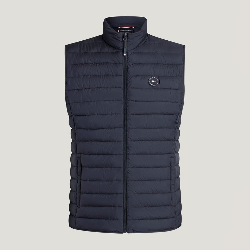 Tommy Hilfiger Men's Montero Quilted Gilet - Desert Sky