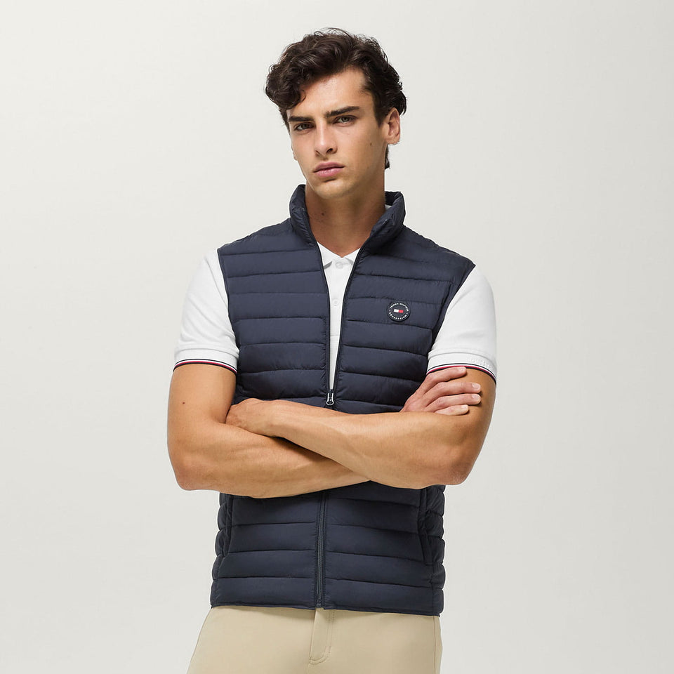 Tommy Hilfiger Men's Montero Quilted Gilet - Desert Sky